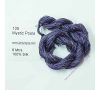 Шёлковое мулине Dinky-Dyes S-105 Mystic Pools